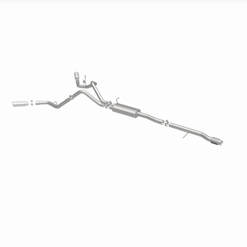 Magnaflow 14 Chev Silverado V8 5.3L CC/EC Cab Dual Split Behind Rear Tires Exit SS Cat Back Perf Exh - 15269