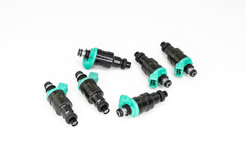 DeatschWerks Universal 350cc Low Impedance 11mm Upper Injector - Set of 6 - 42M-11-0350-6