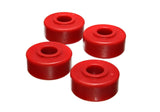 Energy Suspension 79-93 Dodge D-50 2WD / 87-96 Mitsubishi 2WD PU Red Front Strut Rod Bushing Set - 5.7102R