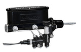 Wilwood HV Tandem M/C Kit w L/H Bracket & Prop Valve - 7/8in Bore Black-W/Pushrod - 261-13271-BK