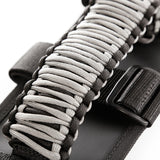 Rugged Ridge Paracord Grab Handles Gray/Black Pair - 13505.32