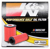 K&N Performance Oil Filter for 15-16 Hyundai Genesis Sedan 3.8L V6 - HP-7035