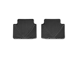 WeatherTech 08-12 Honda Accord Rear Rubber Mats - Black - W150
