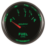AutoMeter Gauge Fuel Level 2-1/16in. 73 Ohm(e) to 10 Ohm(f) Elec Gs - 3815