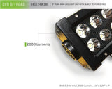 DV8 Offroad BRS Pro Series 5in Light Bar 24W Spot 3W LED - Black - BR5E24W3W