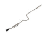 aFe Takeda Series 2 1/2in 304 SS Cat-Back 14-19 Ford Fiesta L4-1.6L w/Black Tip - 49-33134-B