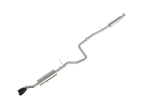 aFe Takeda Series 2 1/2in 304 SS Cat-Back 14-19 Ford Fiesta L4-1.6L w/Black Tip - 49-33134-B