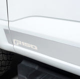 Putco 2021 Ford F-150 Super Cab 8ft Long Box Ford Licensed SS Rocker Panels (4.25in Tall 12pcs) - 9751472FD
