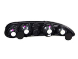 ANZO 1993-2002 Chevrolet Camaro Taillights Dark Smoke - 221175