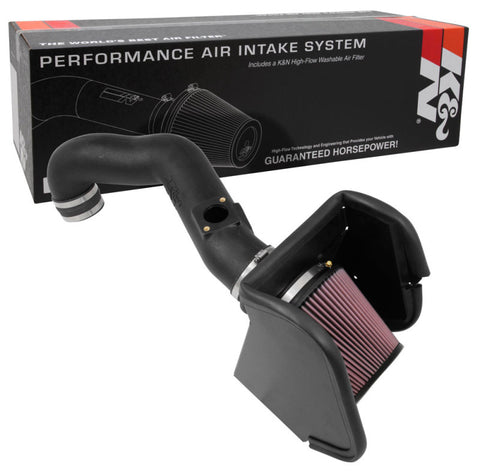 K&N 16-17 Nissan Titan XD V8-5.0L DSL 63 Series AirCharger Performance Intake - 63-6017