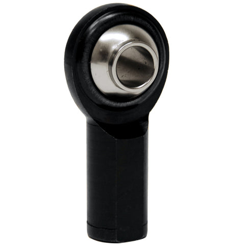 QA1 PCY Series 2-Pc Rod End - Female/Left Hand - .75in Bore x 3/4-16 - Hi-Misalign - Steel w/PTFE - PCYFL12T