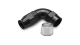 Vibrant -6AN 90 Degree Elbow Hose End Fitting for PTFE Lined Hose - 28906