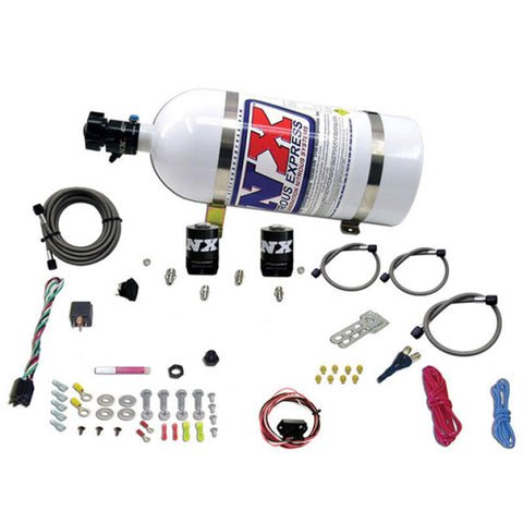 Nitrous Express 10-15 Chevrolet Camaro (5th Gen) Single Nozzle Nitrous Kit (35-150HP) w/10lb Bottle - 20930-10
