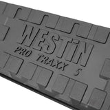 Westin 2019 Chevrolet Silverado/Sierra 1500 CC (5.5ft) PRO TRAXX 5 WTW Oval Nerf Step Bars - Black - 21-534685