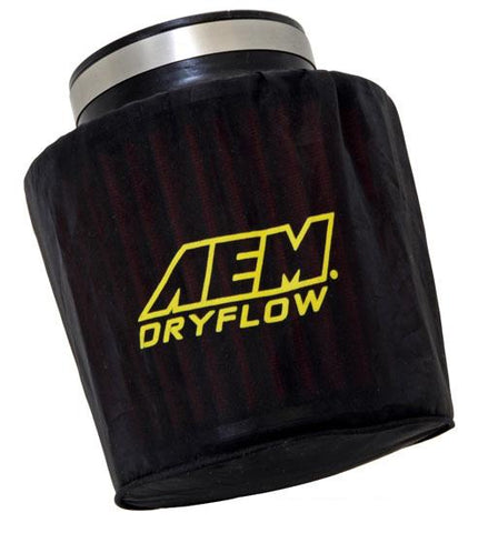 AEM Air Filter Wrap 6 in Base 5 1/4 in Top 9 in Tall - 1-4001