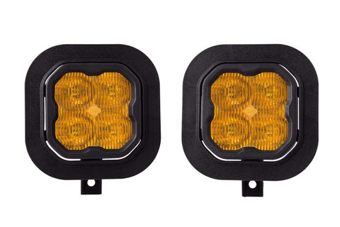 Diode Dynamics SS3 Max Type SD Kit ABL - Yellow SAE Fog - DD7098