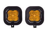 Diode Dynamics SS3 LED Pod Max Type SD Kit - Yellow SAE Fog - DD6701