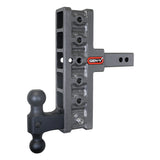 Gen-Y Mega Duty 2in Shank 7.5in Offset Drop 2K TW 16K Hitch w/GH-051 Dual-Ball - GH-216