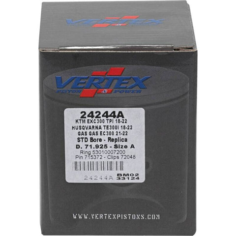 Vertex Piston 2024 KTM 300 EXC 300cc Cast Replica Piston Kit - 24244A
