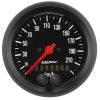 Autometer Z Series 3-3/8in 0-225KM/H (GPS) Speedometer Gauge - 2680-M