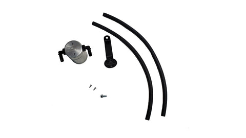 J&amp;L 19-24 Ford/Lincoln SUVs &amp; Trucks w 2.0 EcoBoost Driver Side Oil Separator 3.0 - Clear An - 3044D-C