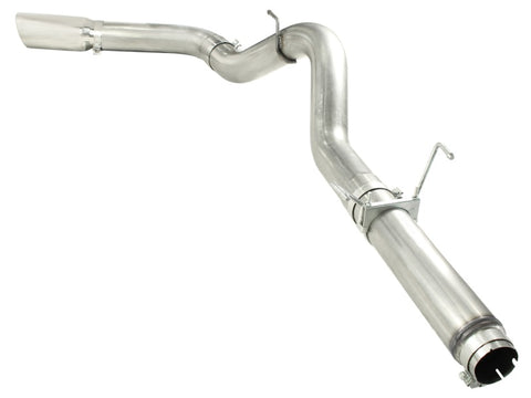 aFe Atlas Exhaust DPF-Back Aluminized Steel Exhaust Dodge Diesel Trucks 07.5-12 L6-6.7L Polished Tip - 49-02016-P