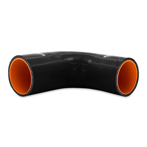 Mishimoto Silicone Reducer Coupler 90 Degree 2in to 2.25in - Black - MMCP-R90-20225BK