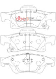 DBA 10-15 Camaro XP650 Front Brake Pads - DB2217XP