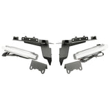 Rugged Ridge Chop Brackets Front Fender 18-21 Jeep Wrangler JL/JT Rubicon w/ DRLs - 11640.96