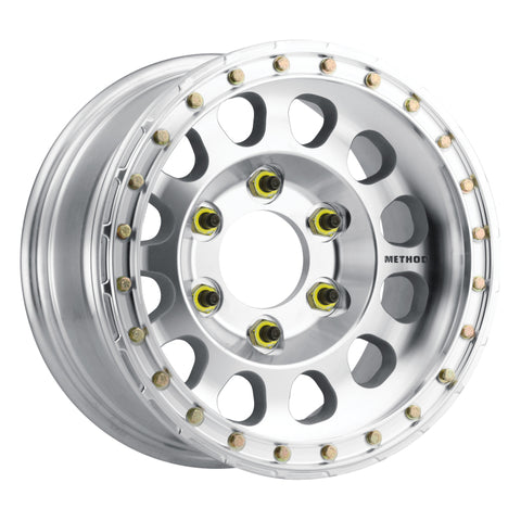 Method MR103 Beadlock 17x9 -12mm Offset 6x6.5 108mm CB Raw Machined w/BH-H24125 Wheel - MR10379070312BR