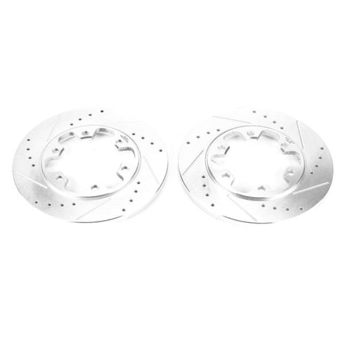 Power Stop 15-19 Ford Transit-350 HD Rear Evolution Drilled & Slotted Rotors - Pair - AR85178XPR
