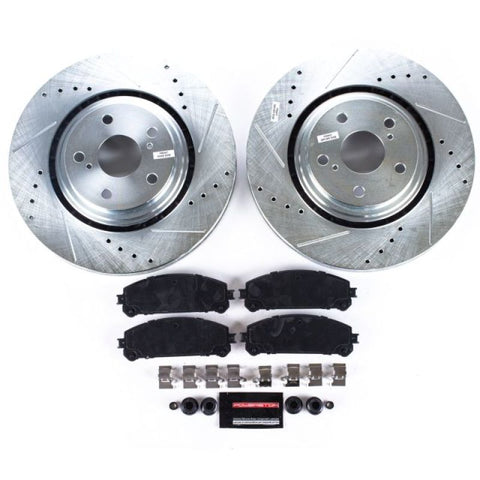 Power Stop 15-17 Lexus NX200t Front Z23 Evolution Sport Brake Kit - K4713