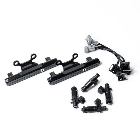 DeatschWerks 02+ Subaru WRX / 07+ STI/LGT Top Feed Fuel Rail Upgrade Kit w/ 1200cc Injectors - 6-102-1200