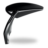 Performance Machine Mirror Assembly Left Torque - Black Ano - 0064-2007-B