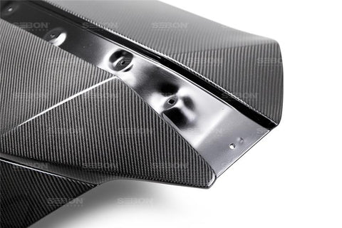 Seibon 2016 Honda Civic 2 Door Coupe FC4 Carbon Fiber Gloss Finish Trunk Lid - TL16HDCV2D