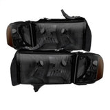 xTune Dodge Ram Sport Model Only 1999-2002 OEM Headlights Smoked HD-JH-DR99-SP-SM - 9032172