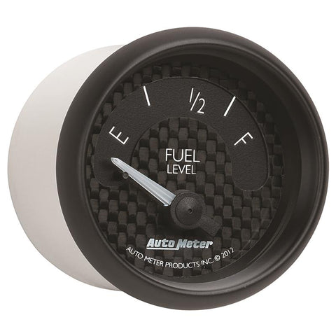 Autometer GT Series 52mm Short Sweep Electronic 73-10 ohms Fuel Level (For most Ford and Chrysler) - 8015