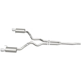 MagnaFlow Cat Back, SS, 2.5in, Street, Dual Split Polished 4.5in Tips 2015 Ford Mustang Ecoboost - 19097