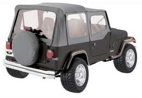 Rampage 1976-1983 Jeep CJ5 Complete Top - Grey Denim - 68111