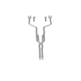 MagnaFlow Cat-Back, SS, 2.5in, Quad Split Rear 3.5in Tip 2015 Dodge Challenger R/T 5.7L - 19209