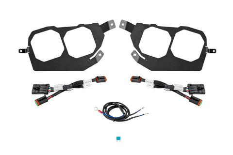 Diode Dynamics 14-23 Polaris RZR XP SS3 LED Headlight Mounting Bracket Kit - DD7842P