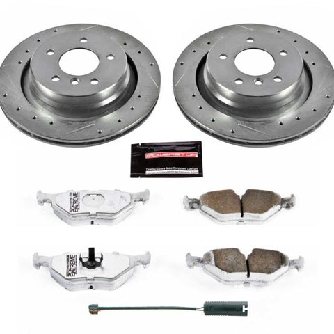 Power Stop 95-99 BMW M3 Rear Z26 Street Warrior Brake Kit - K581-26