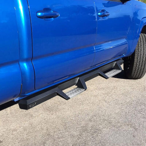 Westin 05-20 Toyota Tacoma Double Cab HDX Stainless Drop Nerf Step Bars - Textured Black - 56-127752