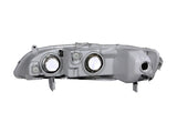 ANZO 1998-2002 Honda Accord Crystal Headlights Black - 121052