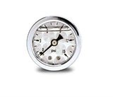 Russell Performance 15 psi fuel pressure gauge machine face (Liquid-filled) - 650390