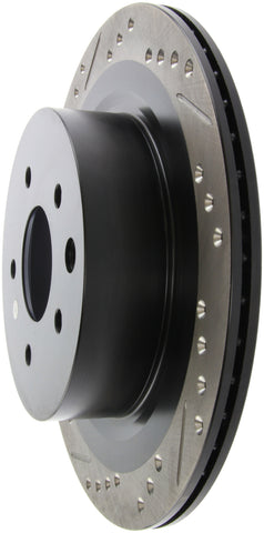 StopTech 06-07 350Z / 05-07 G35 / 06-07 G35X SportStop Slotted & Drilled Rear Right Rotor - 127.42088R