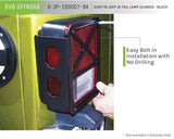 DV8 Offroad 2007-2018 Jeep JK Tail Lamp Guards Black - D-JP-190007-BK