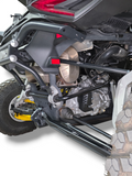Elektric Offroad 2024+ Can Am Maverick R Volt Billet Radius Rods Anodized Black - AMFBM0001-B