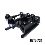 Kleinn Spare Tire Kit w/ Black Triple Horns/ 150 PSI Waterproof Air Compressor / 3.0 gal Air Tank - USTL-734