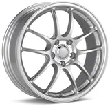 Enkei PF01 17x7.5 5x114.3 38mm offset Silver Wheel - 460-775-6538SP